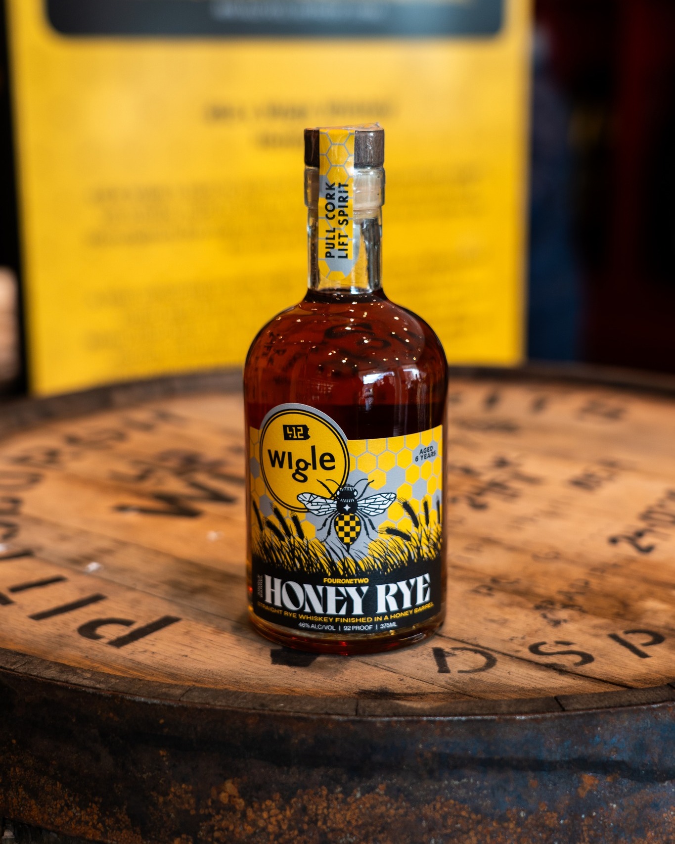 WIgle 412 Honey Rye Whiskey