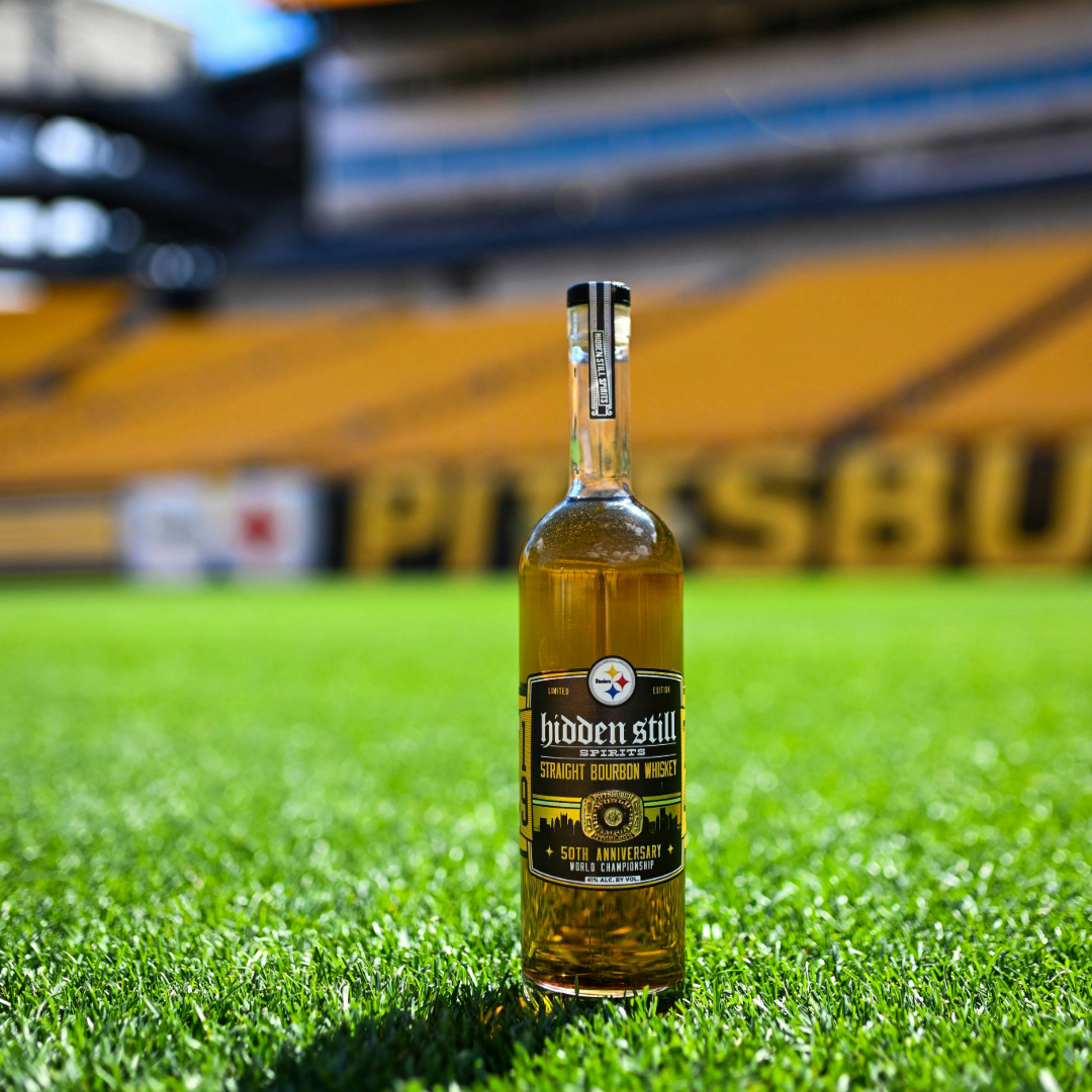 Hidden Still Steelers Bourbon Whiskey
