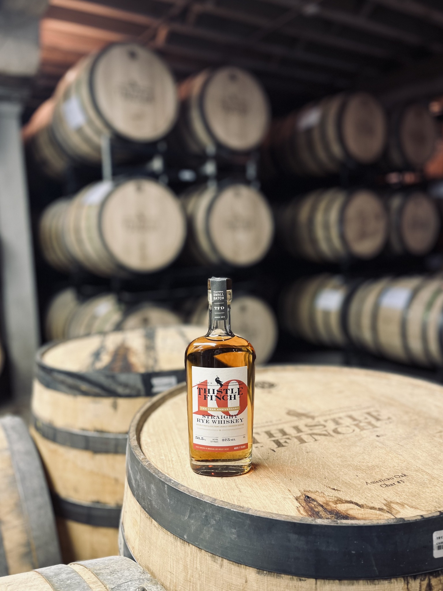 Thistle Finch 10th Anniversary Whiskey